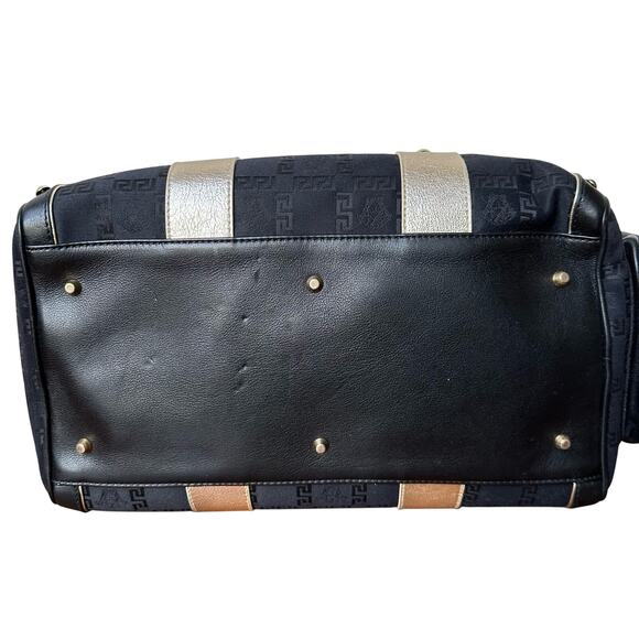 Rare Authentic Versace Snap Out of It Icon Bag - Black & Gold - Picture 11 of 16